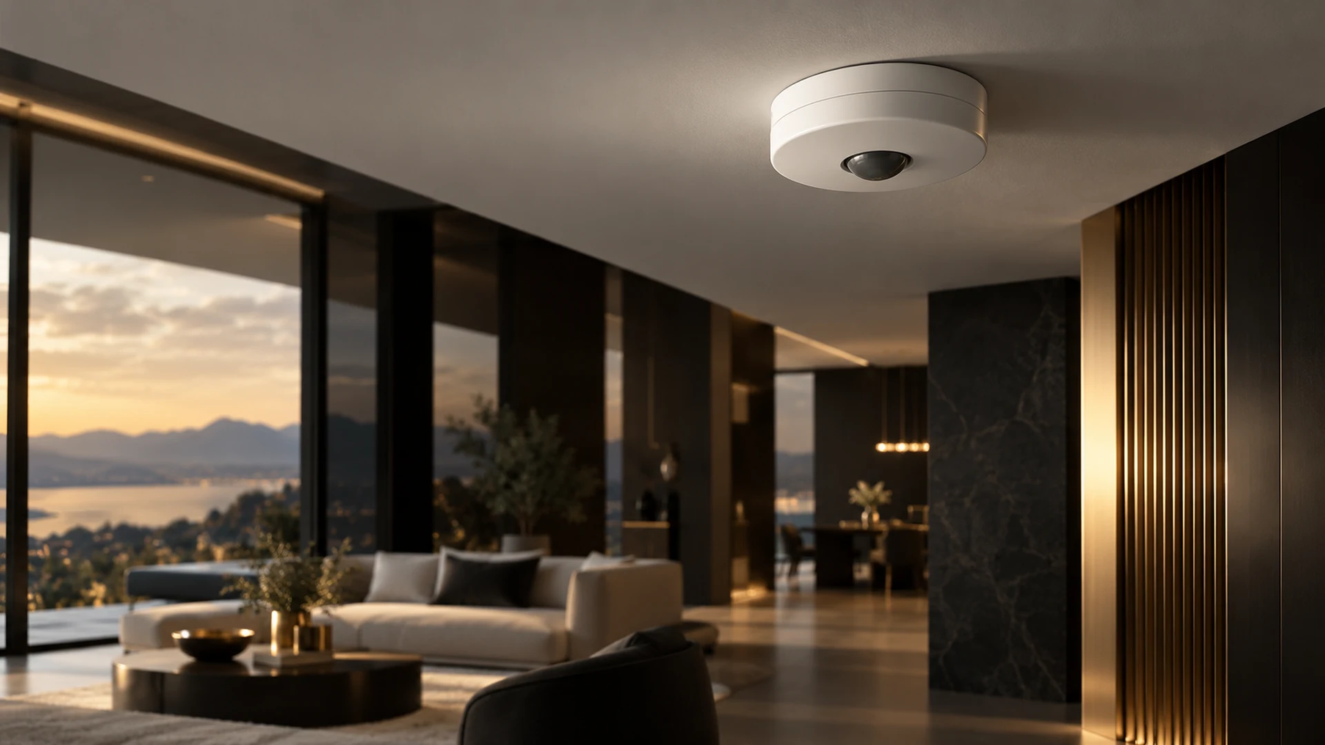 BigSense Occupancy sensor — illustrative product scene