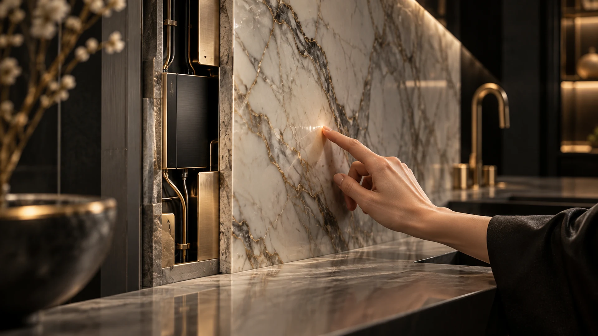 Enertex Bayern Concealed touch control — illustrative product scene